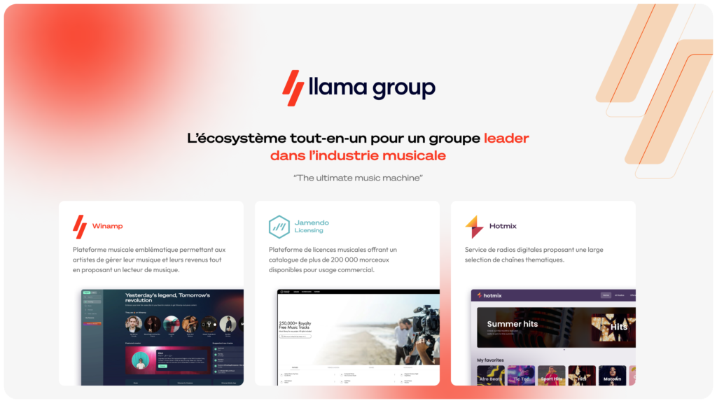 Llama group decorative picture